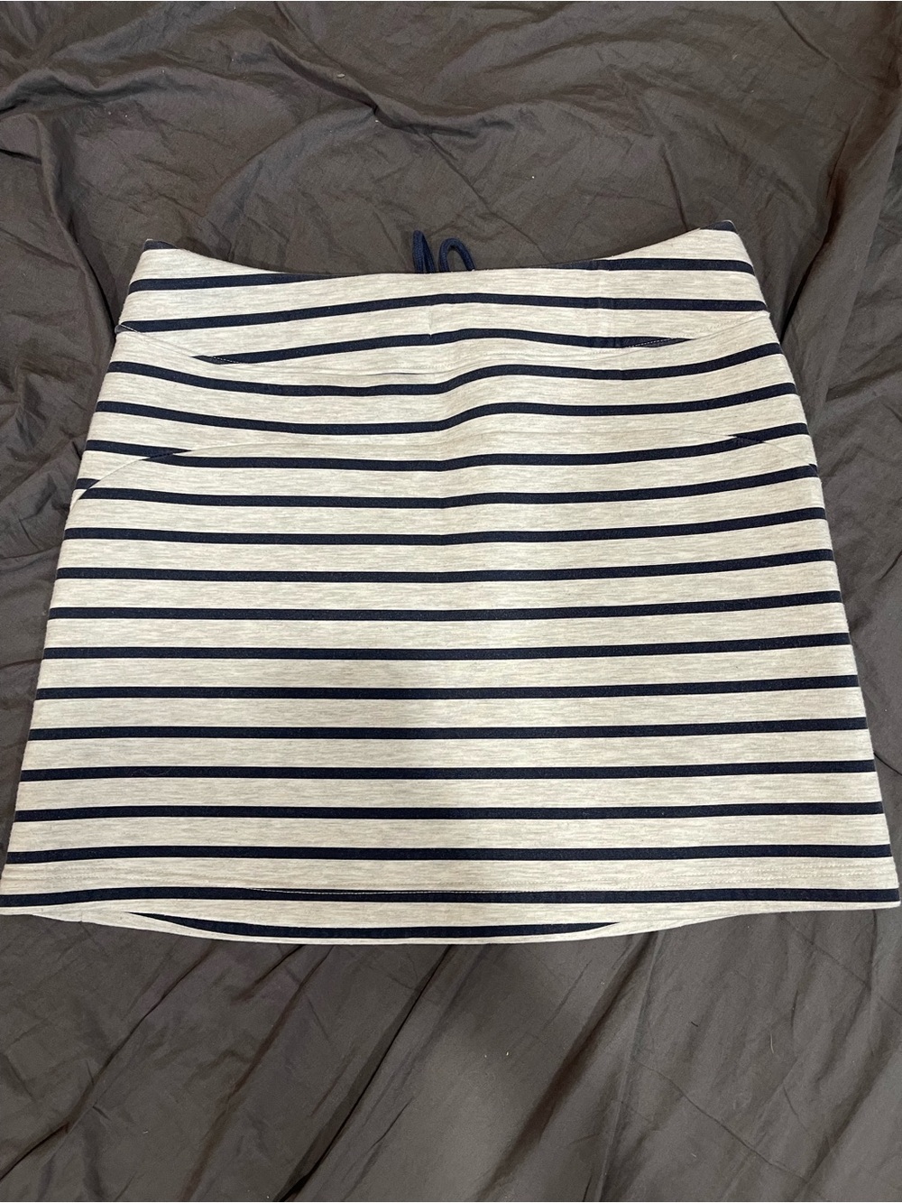 Helly Hansen Navy and Gray Striped Mini Skirt - Picture 4 of 8